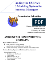 Understanding The USEPA's AERMOD Modeling System For Environmental Managers
