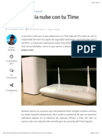 Crea Tu Propia Nube Con Tu Time Capsule