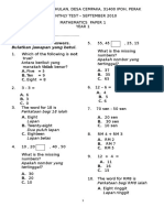 Soalan Exam Matematik 1