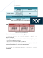 Análisis de Requerimientos y Proveedores