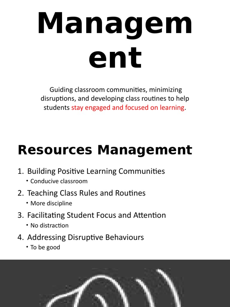 Classroom Management Strategies for Engagement | PDF | Career & Growth