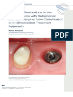 Adhesive restorations in the posterior area with subgingival cervical margins New classification and differentiated treatment approach--Marco Venezziani.pdf