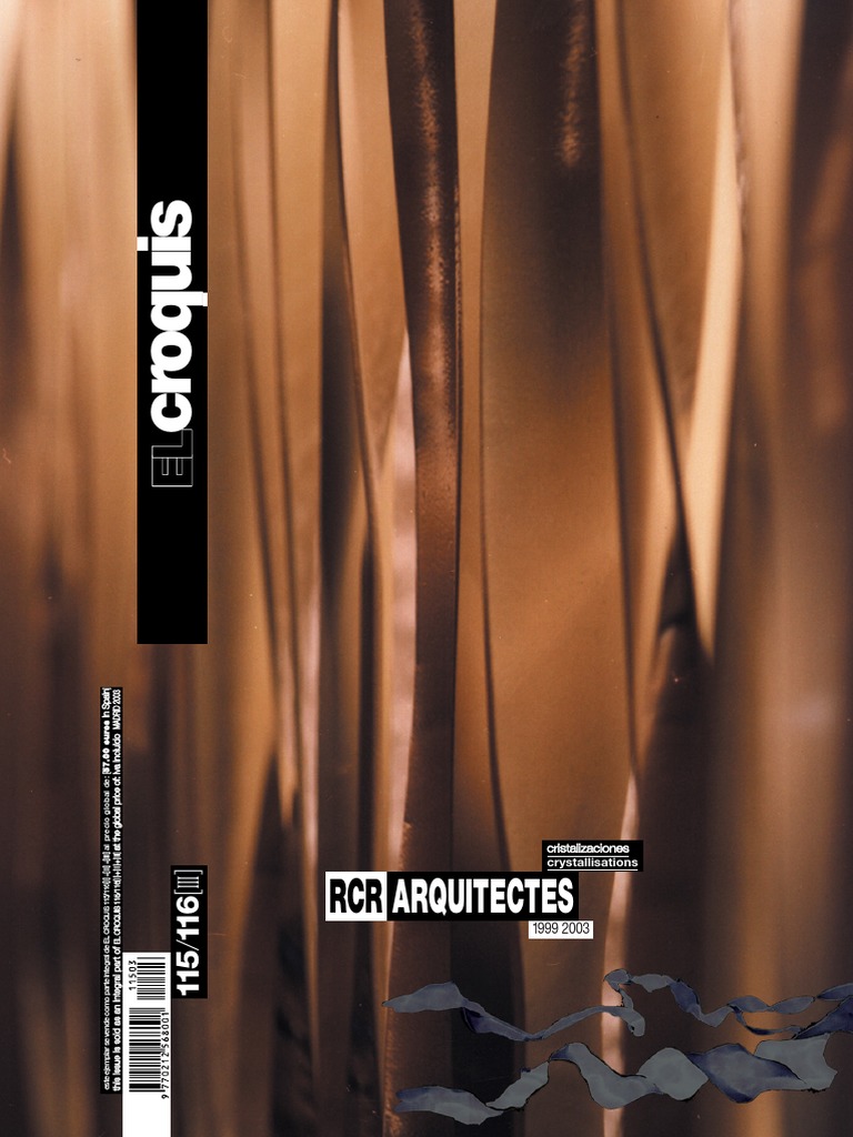 El Croquis 115 116 RCR Arquitectes 99-03 | PDF | Science | Ciencia