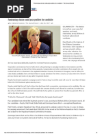 Fundraising Statute Could Pose Problem For Candidate - The Journal Record 07272017