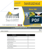 Ahlia Chemicals Profile 2017