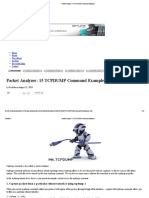 Packet Analyzer - 15 TCPDUMP Command Examples