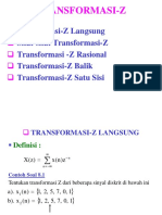 Bab 8 Transformasi Z