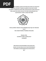 Download Eksperimen Pembelajaran Matematika Dengan Strategi Strategi Project Based Learning Dan Discovery Learning Terhadap Hasil Belajar Ditinjau Dari Fasilitas Belajar Pada Siswa Kelas Viii Smp Muhammadiyah 1 Kartosuro Tahun Ajaran by Hafiedhs Kurniawan SN355323072 doc pdf