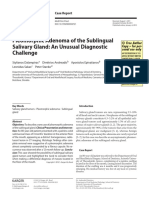 Sublingual PleomorphicAdenoma DOI