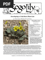 Download Nov-Dec 2009 Sego Lily Newsletter Utah Native Plant Society by Friends of Utah Native Plant Society SN35533125 doc pdf