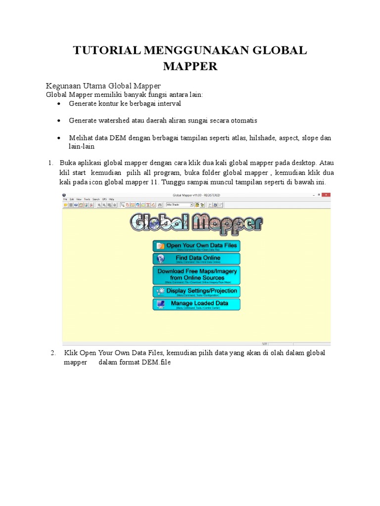 Global Mapper 11 Free Download