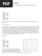 Fourier Transforms in Matlab: 2 x10 Periodogram