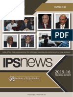 IPS Annual Report 2015-16 (IPS News No. 88)