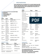 ArcGIS To R Spatial CheatSheet PDF