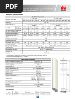 ANT APE4518R14v06 1887 Datasheet | Decibel | Antenna (Radio)