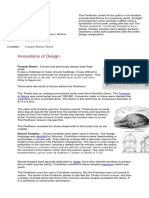 The Pantheon's Innovative Design United Architecture and Astronomy