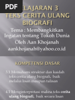 Power Point Teks Cerita Ulang Biografi