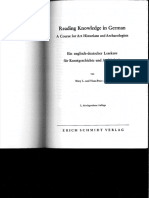 Reading Knowledge in German