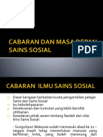 Cabaran Dan Masa Depan Sains Sosial