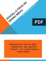 Educação Física No Ensino Médio