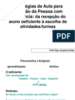 Estrategias de Aula para Pessoas Com Deficiencia