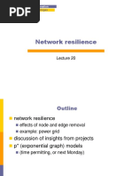 Network Resilience: University of Michigan