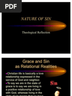 NATURE of SIN Theological Reflection