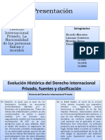 Exposicion de Derecho Internacional