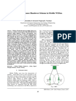 Adaptive Distance Handover Scheme in Mobile WiMax