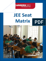 JEE Seat Matrix