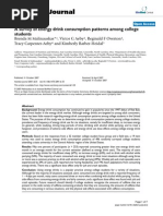 Download A Survey of Energy Drink Consumption Patterns Among College by anon-470460 SN3553606 doc pdf