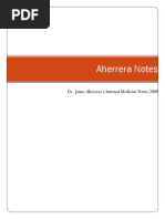 Aherrera Notes PDF