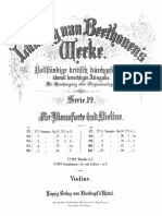 Beethoven Violin Sonata No.1 Op.12 No.1 BH Werke Violin PDF
