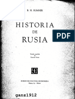 Sumner, B H - Historia de Rusia (Ed. Fondo de Cultura Economica) (C) (Ñ)