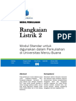 Modul VI Rangkaian Listrik 2