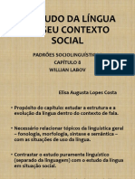 Apres. o Estudo Da Língua em Seu Contexto Social