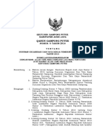 Qanun Gampong Susunan Organisasi Dan Tata Cara Kerja Pemerintah Gampong