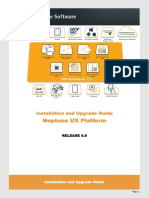 Neptune UX Platform - Installation and Upgrade Guide 4.0