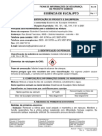 Eucalipto Essencia Segurança Folheto