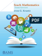 Teach Mathematics PDF