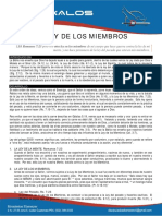 La Ley de Los Miembros PDF