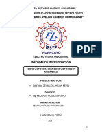 Informe de Conductores y Semiconductores