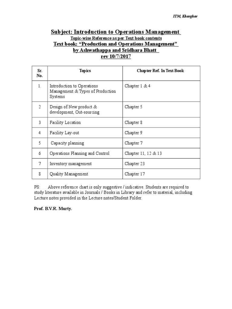 Topic Wise Chapter Reference | PDF