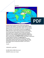 Tropics and The Countries Next To Them:: Latitude