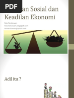 Keadilan Sosial Dan Keadilan Ekonomi