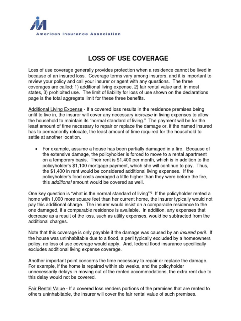 Loss Of Use Coverage >> Loss Of Use Coverage 326713 Home Insurance Insurance Loss Of Use Coverage >> Loss Of Use Coverage 326713 Home Insurance Insurance
