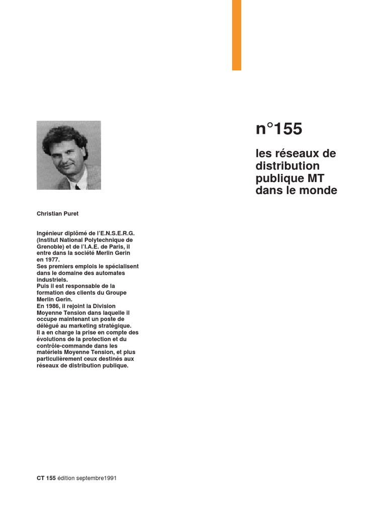 ct155 Généralité Distribution PDF | PDF | Réseau électrique | Courant ...