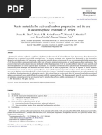 2007 - Waste materials for activated carbon preparation and its use in aqueous-phase treatment A review.pdf