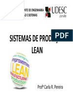 Udesc - Aula 01 - Fluxo Contínuo - Sistemas de Produção Lean - Prof Carla R. Pereira