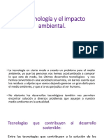 La Tecnología y El Impacto Ambiental